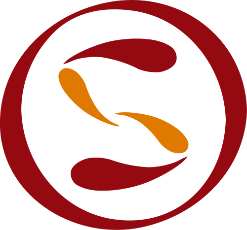 字母S圓形紅色矢量logo圖標(biāo) logo png