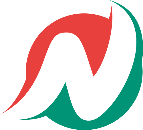 紅色綠色字母N矢量logo圖標(biāo) logo png