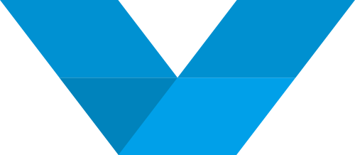 藍(lán)色字母V矢量logo圖標(biāo) logo png
