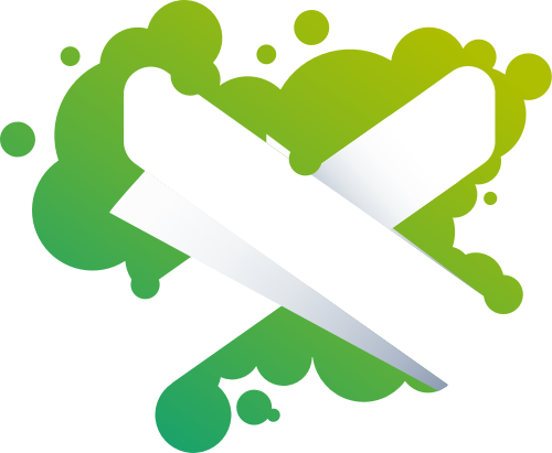 綠色字母X矢量logo圖標 logo png