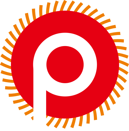 紅色字母P矢量logo logo png
