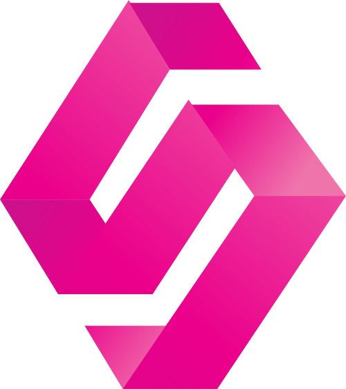 粉色字母S矢量logo logo png