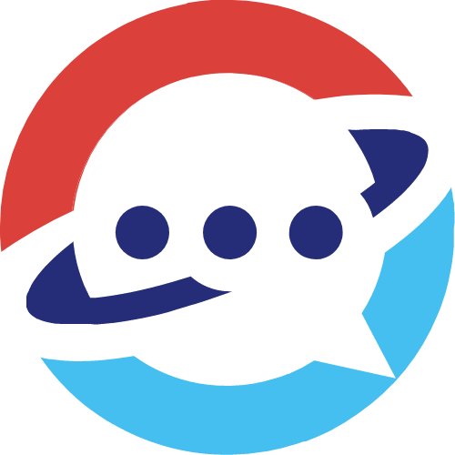 宇宙交流溝通矢量素材 logo png