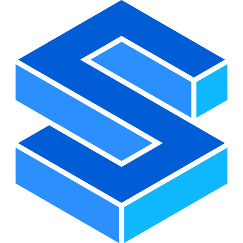 立體S字母科技風(fēng)矢量素材 logo png