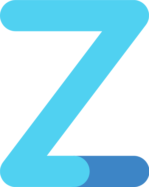 字母Z雙色矢量圖標(biāo) logo png