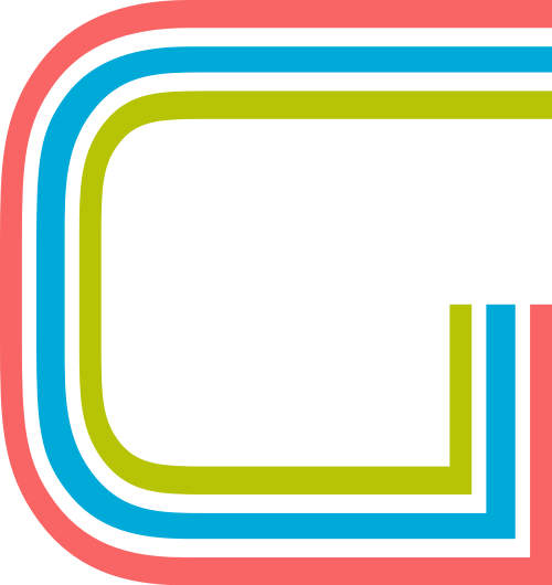 字母G三色矢量標(biāo)志圖片 logo png