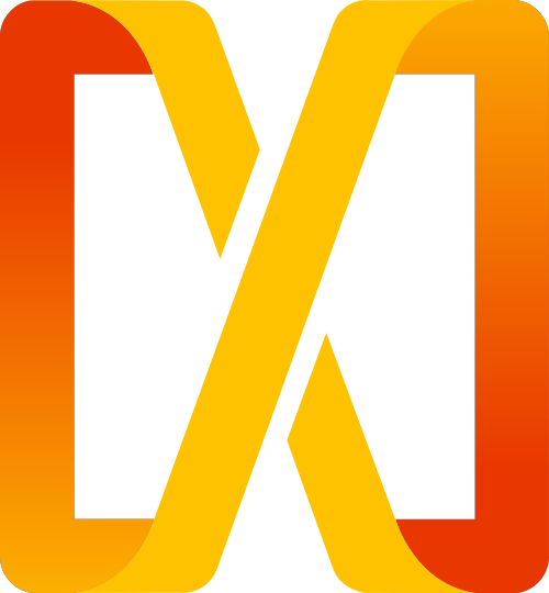 漸變正方體字母X矢量圖標素材  logo png