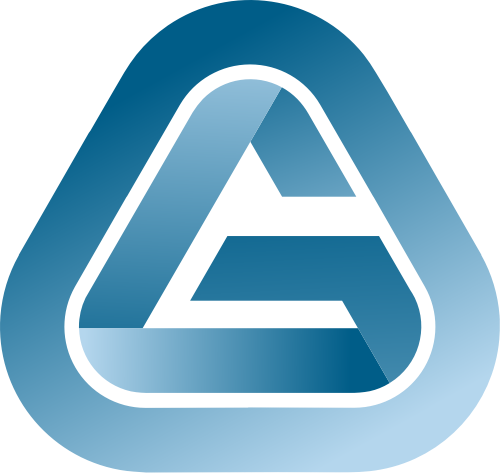圓角三角漸變字母G矢量圖標(biāo)素材  logo png