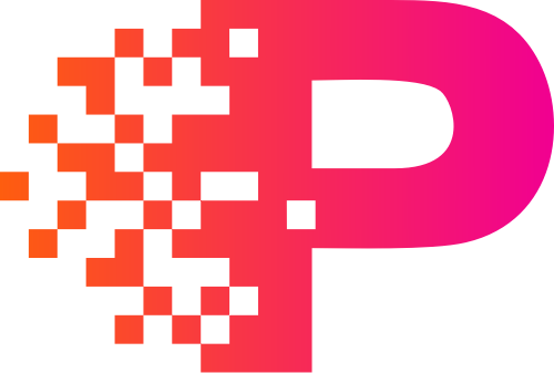 數碼科技互聯(lián)網字母P圖標素材矢量logo logo png