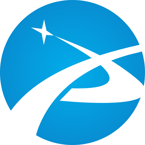 P字母科技星火 logo png