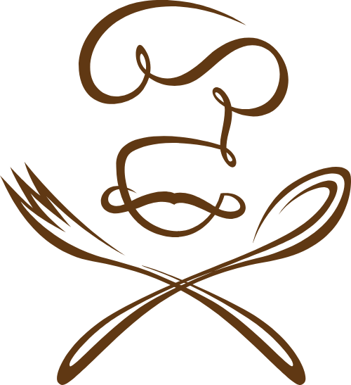 西餐廚師創(chuàng)意餐飲logo logo png
