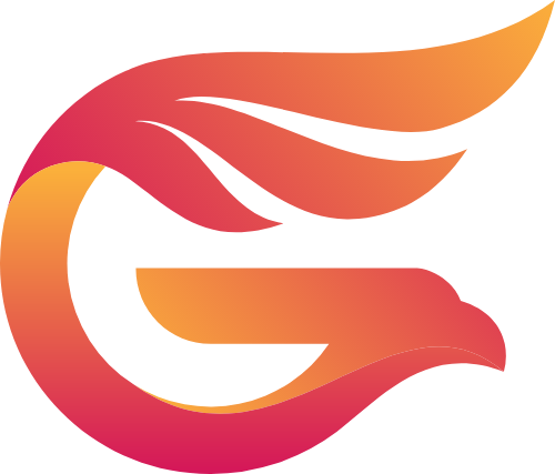 字母G和老鷹的結(jié)合矢量logo logo png