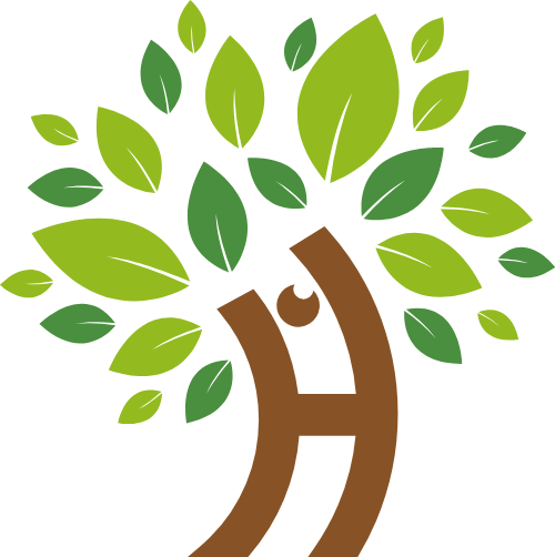 字母h樹變形 logo png