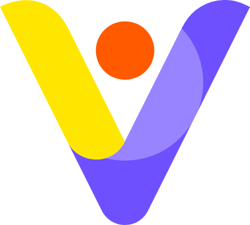 V字母矢量圖標(biāo) logo png