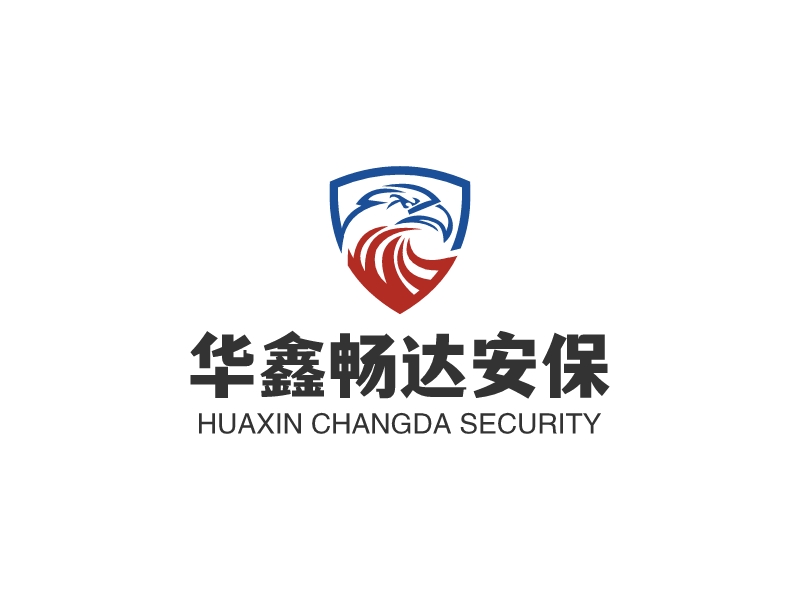華鑫暢達(dá)安保LOGO設(shè)計(jì)