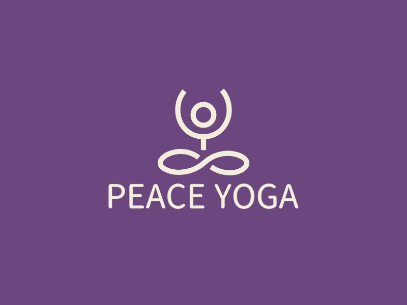 PEACE YOGALOGO設(shè)計(jì)