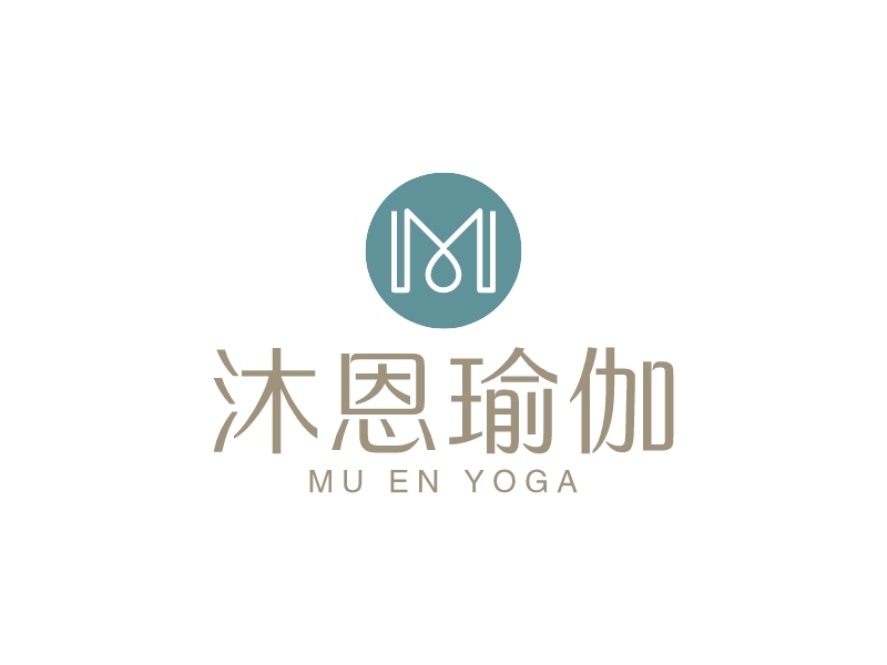 沐恩瑜伽LOGO設(shè)計(jì)