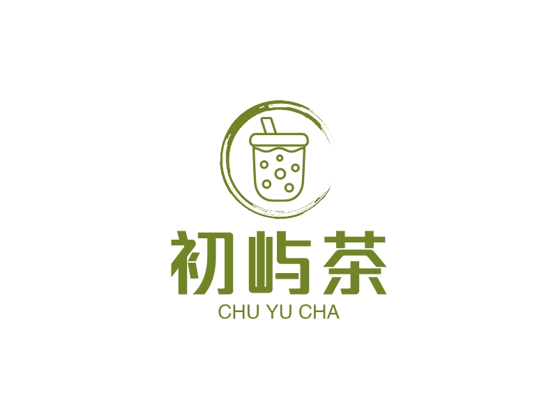 初嶼茶LOGO設(shè)計(jì)